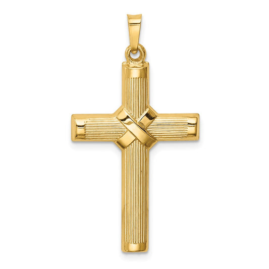 Gold Latin Cross Pendant