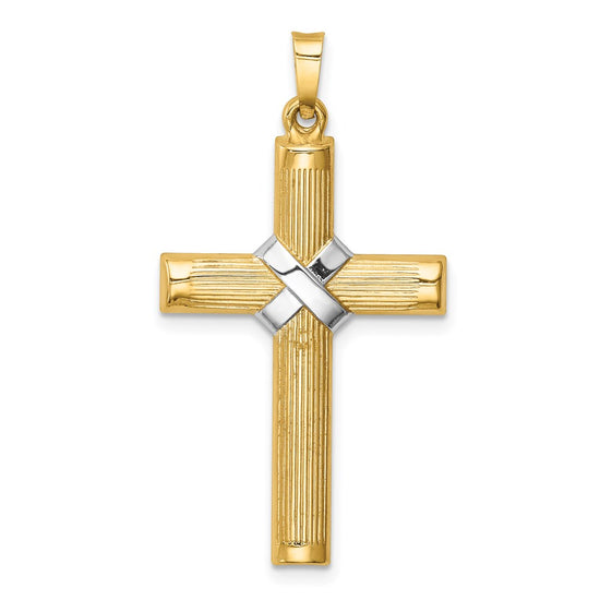 Gold Latin Cross Pendant