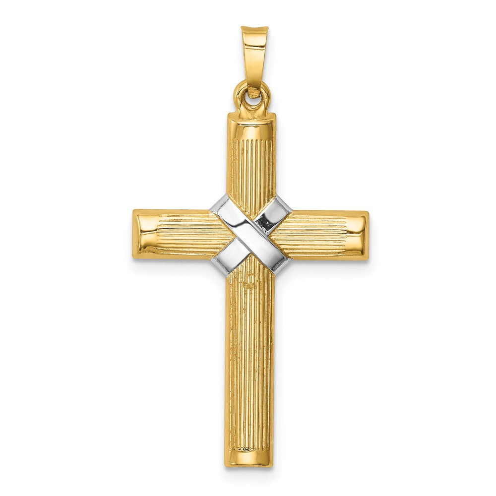 Gold Latin Cross Pendant