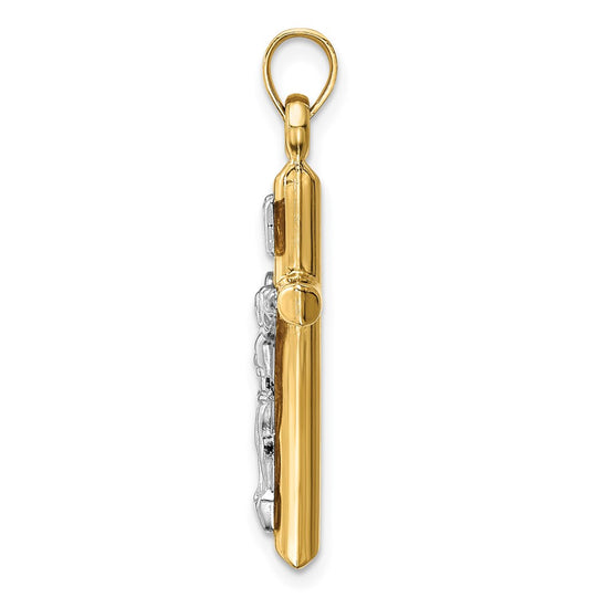 Gold Crucifix Pendant