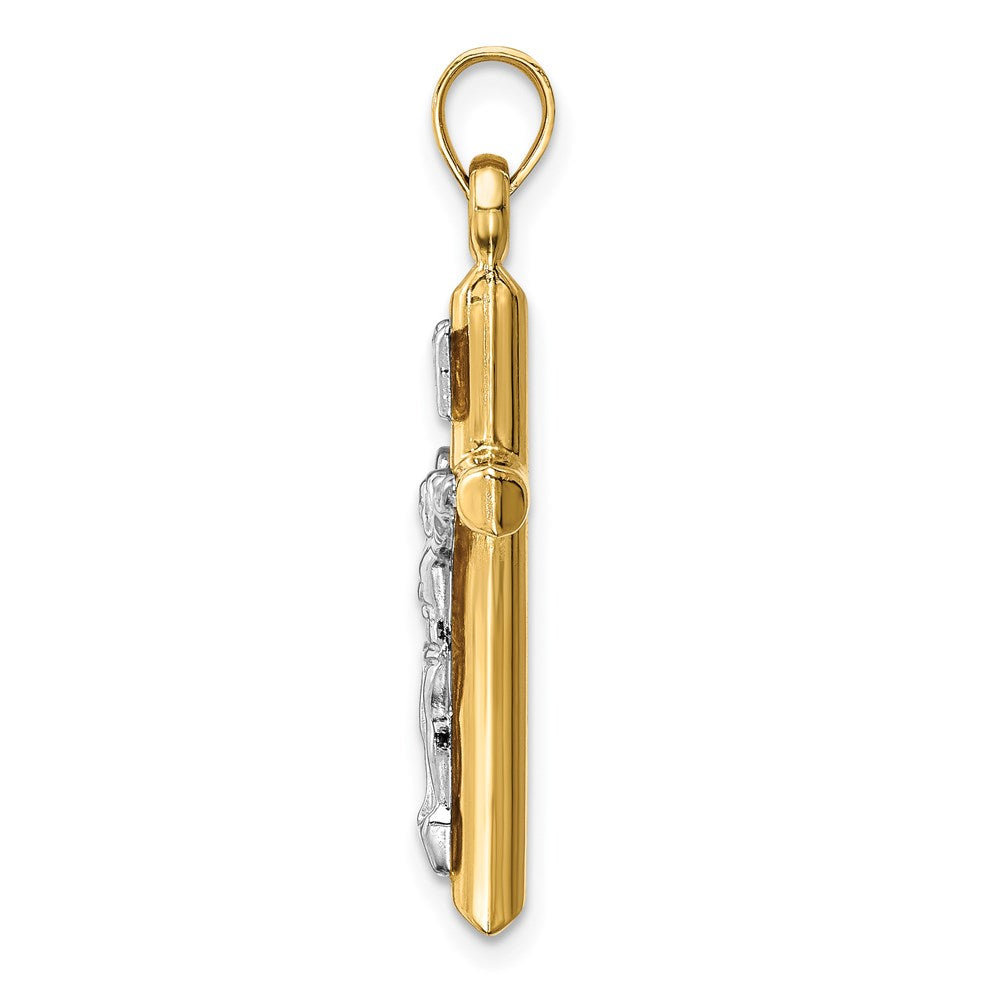 Gold Crucifix Pendant