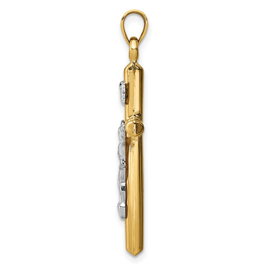 Gold Crucifix Pendant