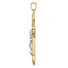 Gold INRI Crucifix Pendants