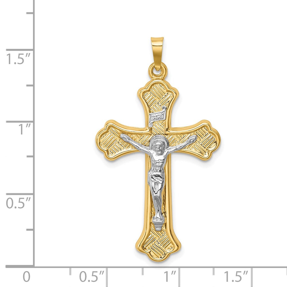 Gold INRI Crucifix Pendants