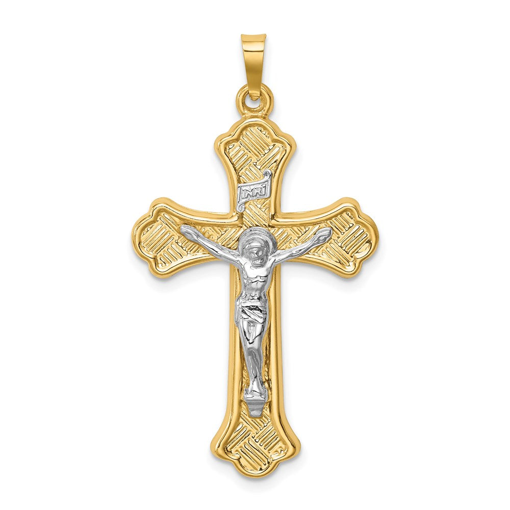 Gold INRI Crucifix Pendants