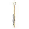 Gold INRI Crucifix Pendants
