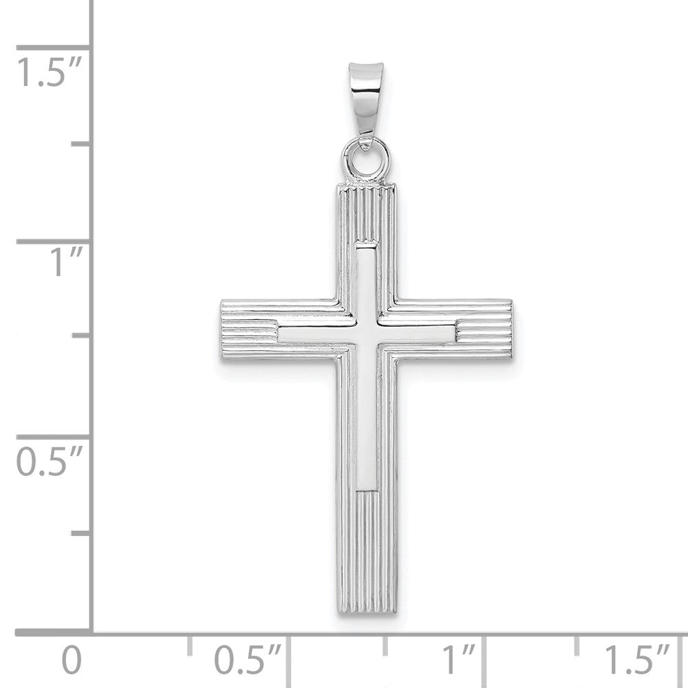 Gold Latin Cross Pendant