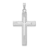Gold Latin Cross Pendant
