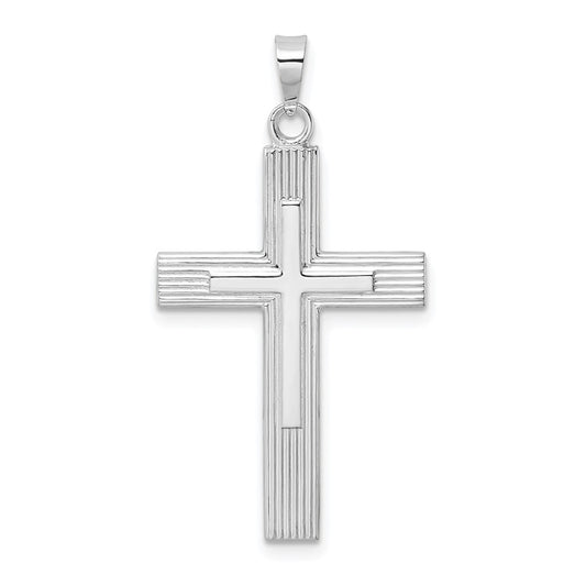 Gold Latin Cross Pendant
