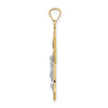 Gold INRI Crucifix Pendants