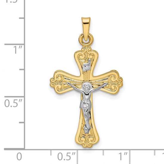 Gold INRI Crucifix Pendants