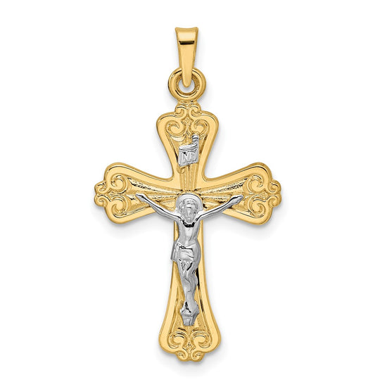 Gold INRI Crucifix Pendants