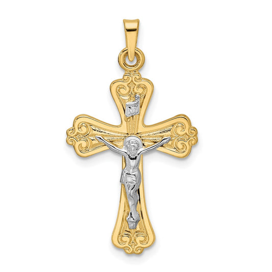 Gold INRI Crucifix Pendants