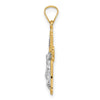 Gold INRI Crucifix Pendants