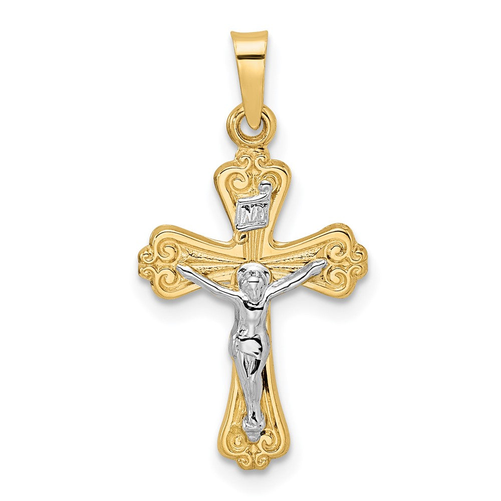 Gold INRI Crucifix Pendants