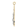 Gold INRI Crucifix Pendants