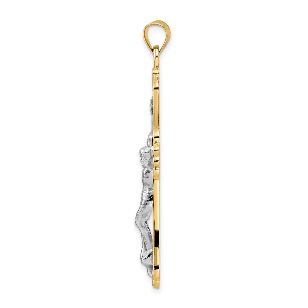 Gold INRI Crucifix Pendants