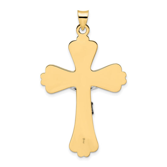 Gold INRI Crucifix Pendants