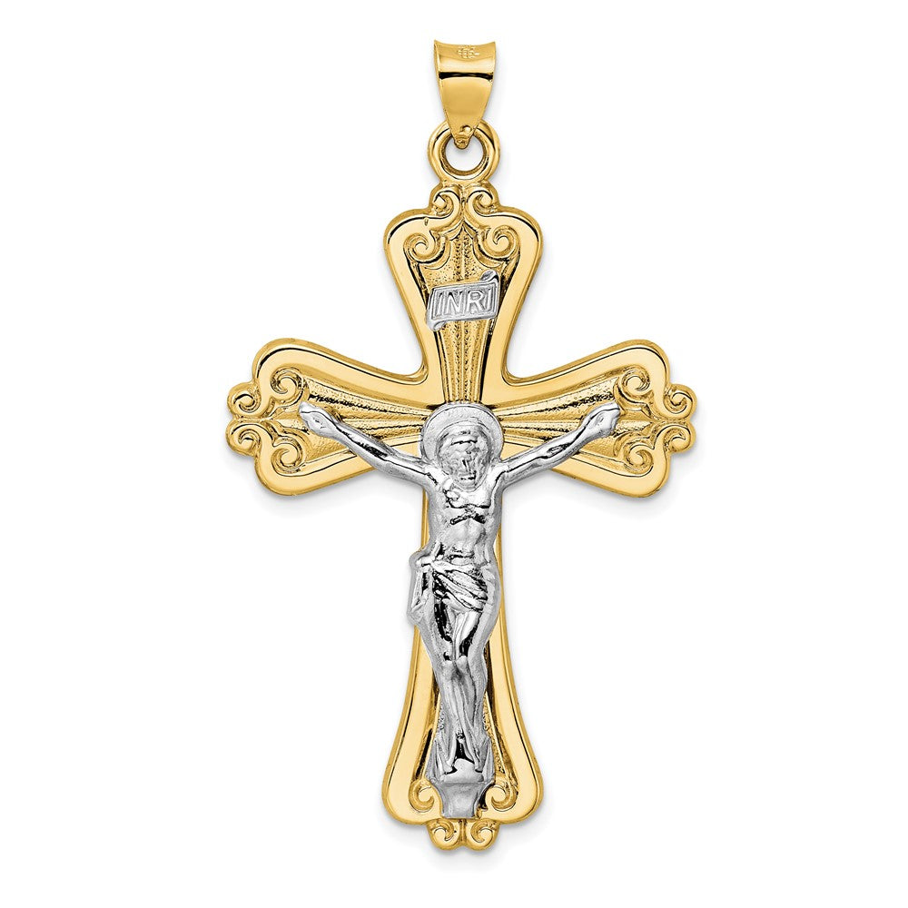 Gold INRI Crucifix Pendants