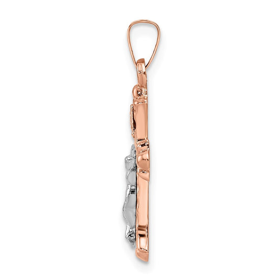 Gold INRI Crucifix Pendants