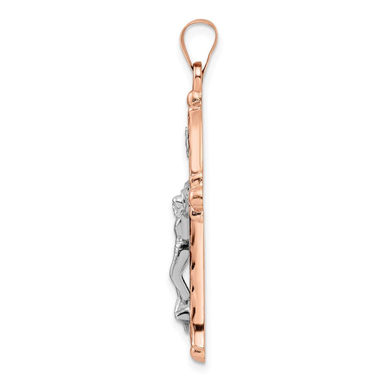 Gold INRI Crucifix Pendants