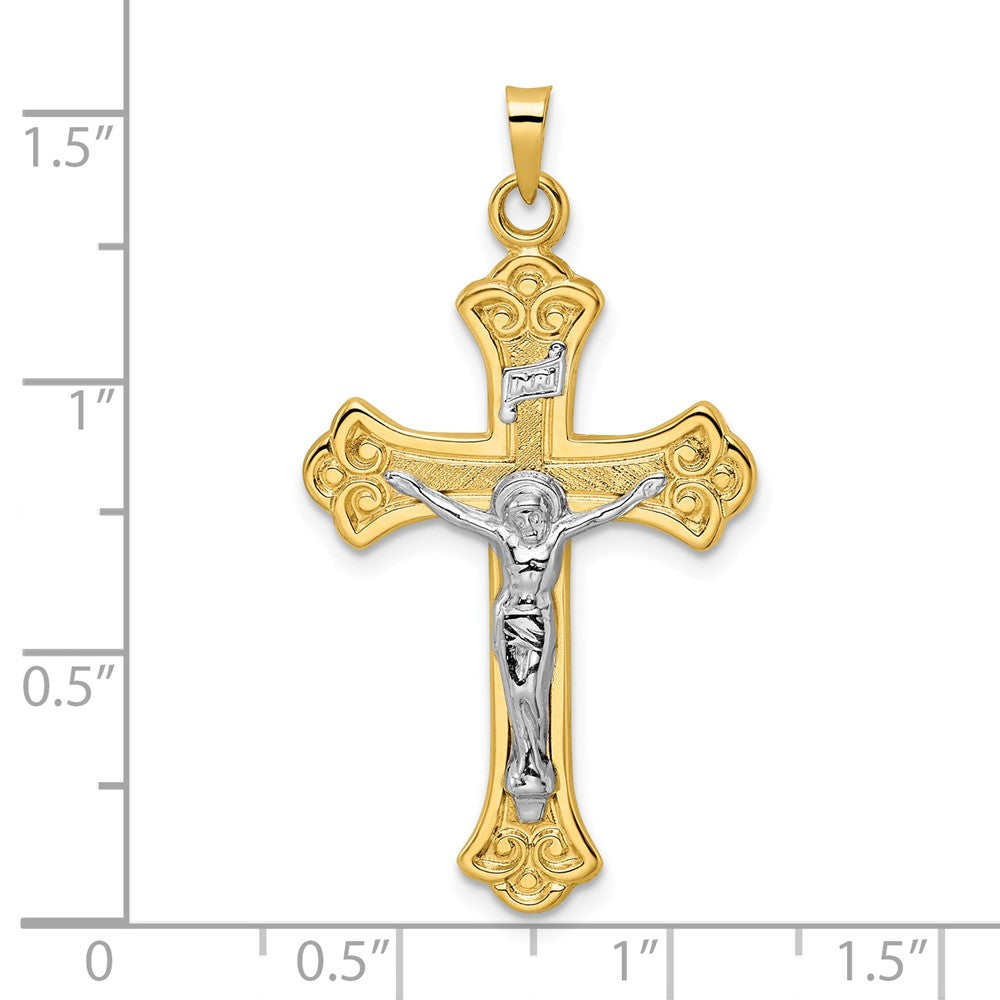 Gold INRI Crucifix Pendants