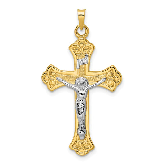 Gold INRI Crucifix Pendants