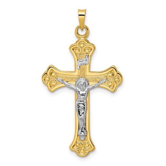 Gold INRI Crucifix Pendants