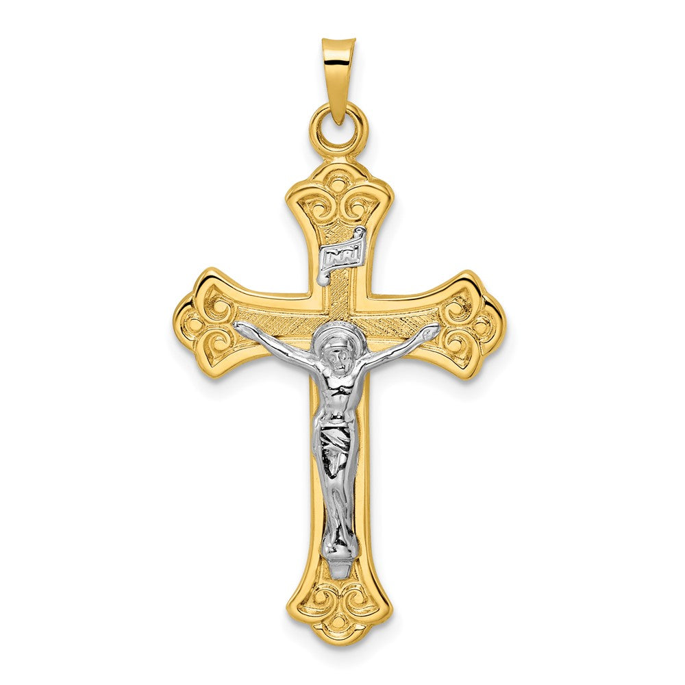 Gold INRI Crucifix Pendants