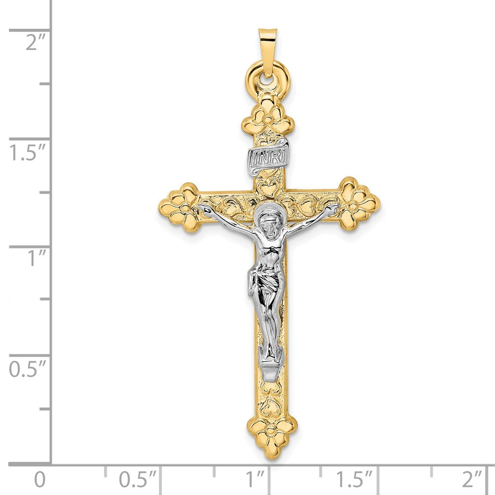 Gold INRI Crucifix Pendants