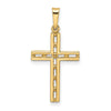 Gold Latin Cross Pendant
