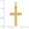 Gold Latin Cross Pendant