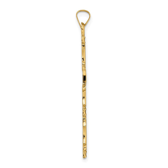 Gold Cross Pendant