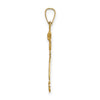 14k Polished Solid Risen Christ Pendant