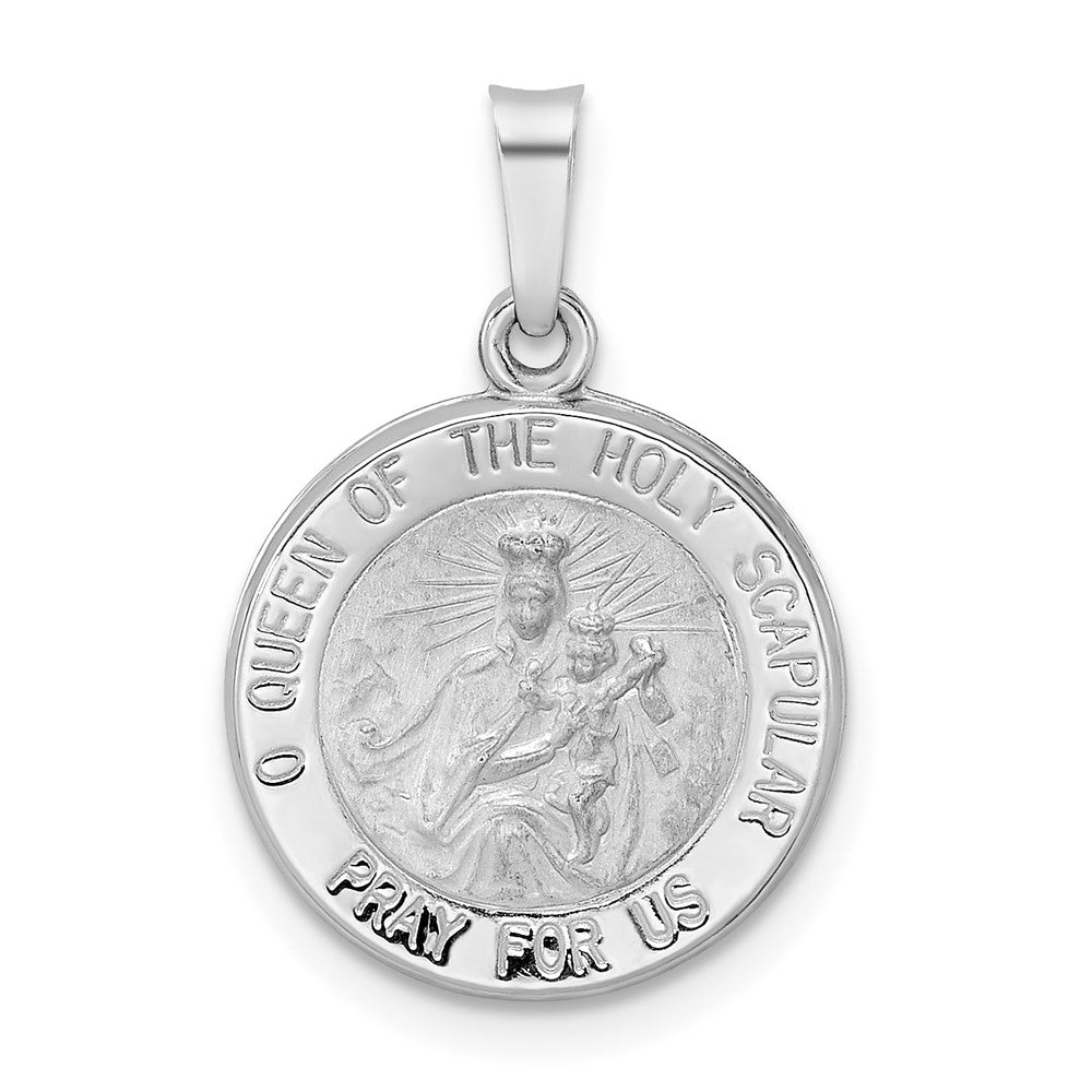 Gold Queen of the Holy Scapular Pendants