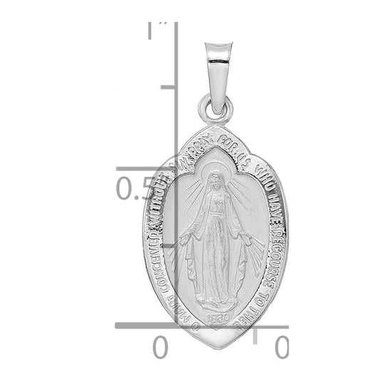 Gold Miraculous Medal Pendants