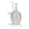 Gold Miraculous Medal Pendants