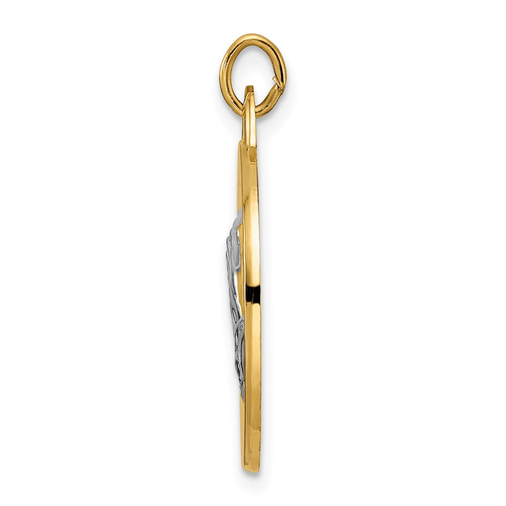 Gold Praying Hands Pendants