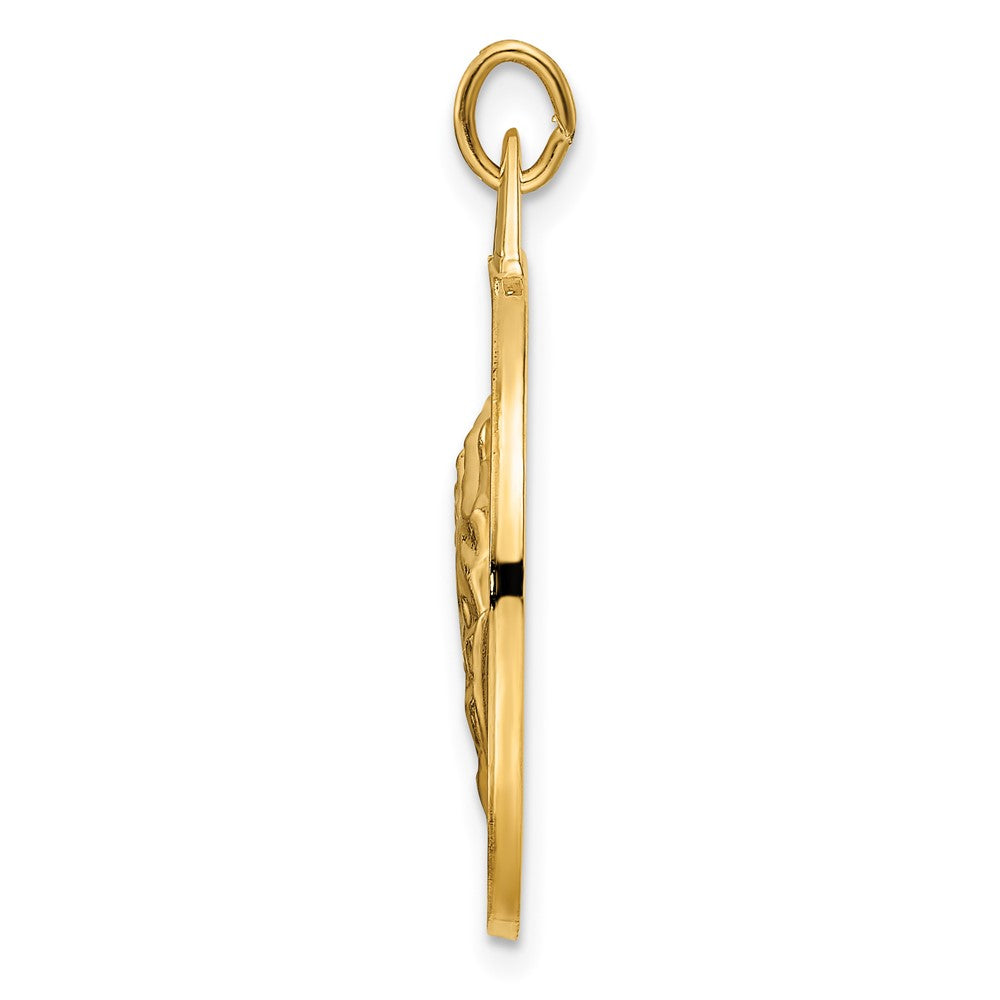 Gold Praying Hands Pendants