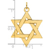 Gold Star of David Pendants