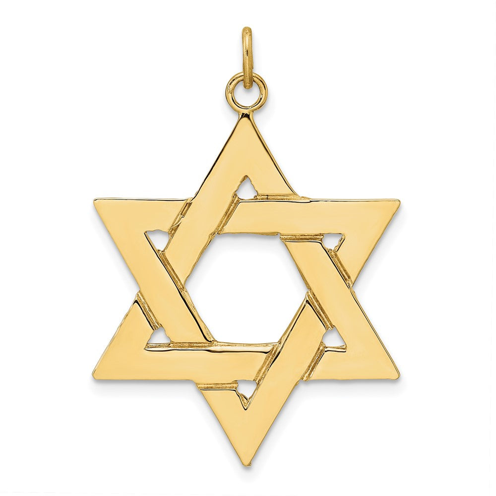 Gold Star of David Pendants