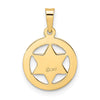 Gold Star of David Pendants