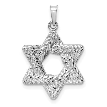 Gold Star of David Pendants