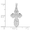 Gold Eastern Orthodox Cross Pendant