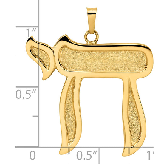 Gold Chai Pendants