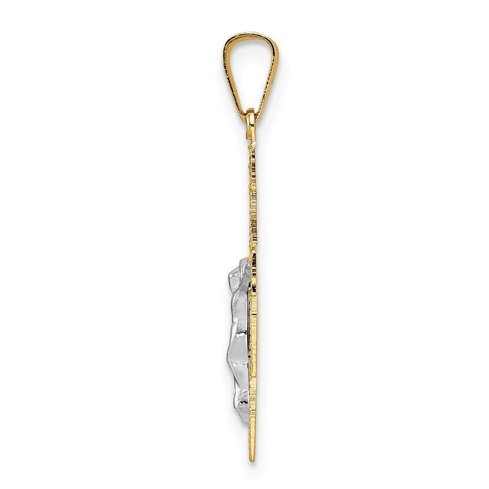 Gold INRI Cross Pendants