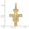 Gold INRI Cross Pendants