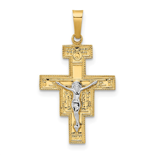 Gold INRI Cross Pendants