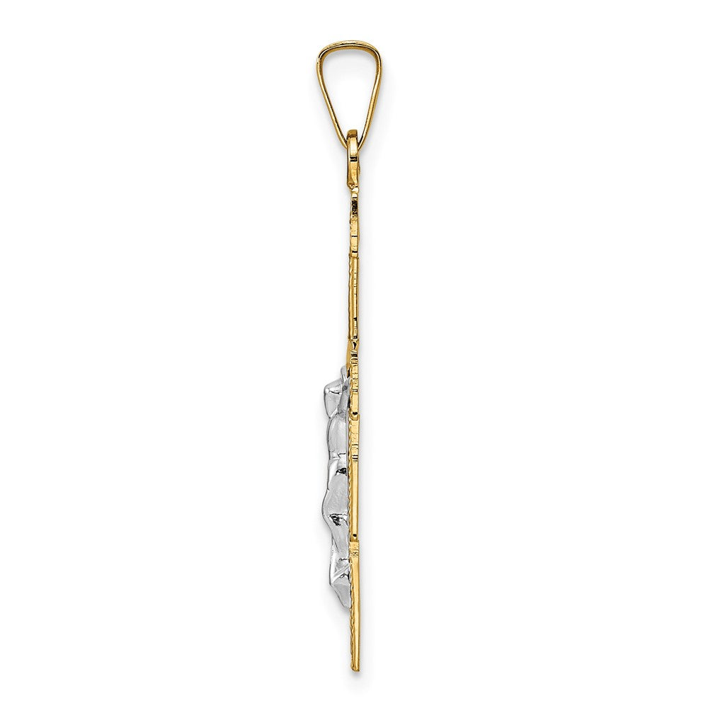 Gold INRI Cross Pendants