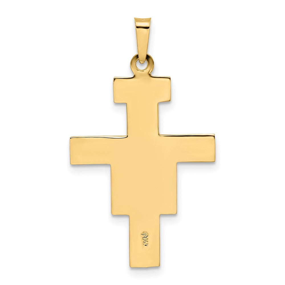 Gold INRI Cross Pendants